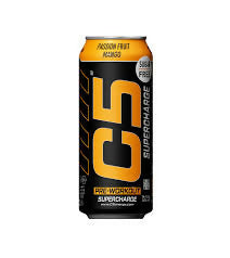 14-C5 SUPERCHARGE PASSION FRUIT MANGO PRE-WORKOUT 473ML (TROS TRADING C5)