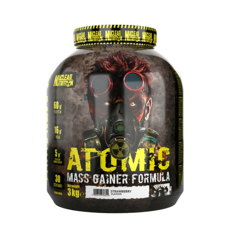 193-ATOMIC MASS GAINER STRAWBERRY 3KG (FA NUTRITION) - 5903719223041