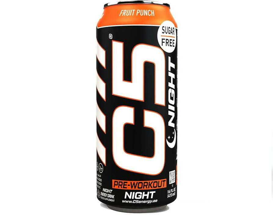 20-C5 EXTREME PRE WORK OUT NIGHT FRUIT PUNCH 473ML (TROS TRADING (C5)